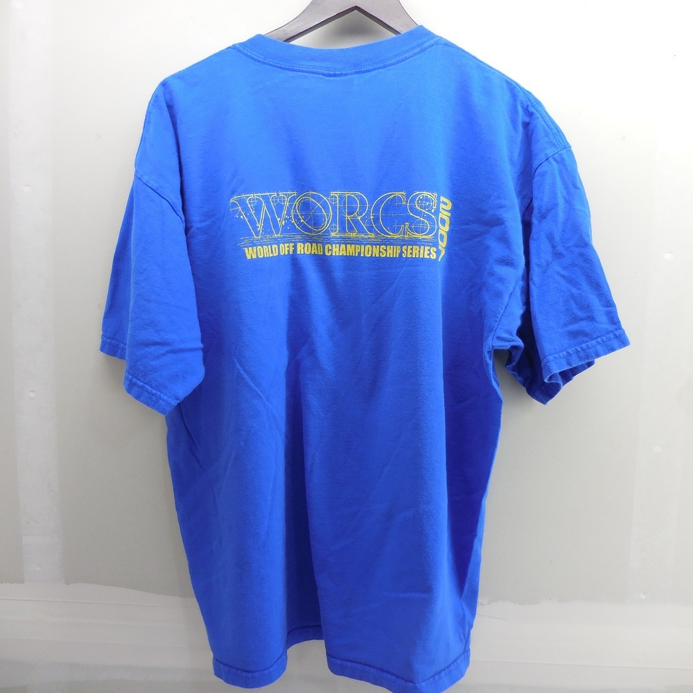 Vintage 2007 WORCS World Off Road Championship Series T-Shirt Blue XL Gildan
